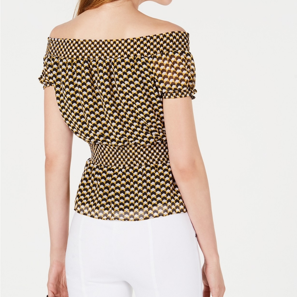 NWT Smocked Blouse - Picture 2 of 2